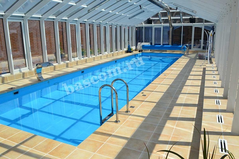 БАССЕЙН ПЛАСТИКОВЫЙ ИЗ ПОЛИПРОПИЛЕНА (14,8Х3,8Х1,5М)