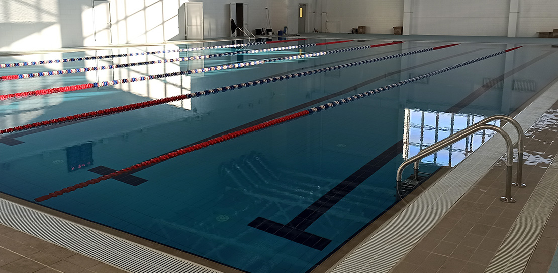 Общественный бассейн Фото после