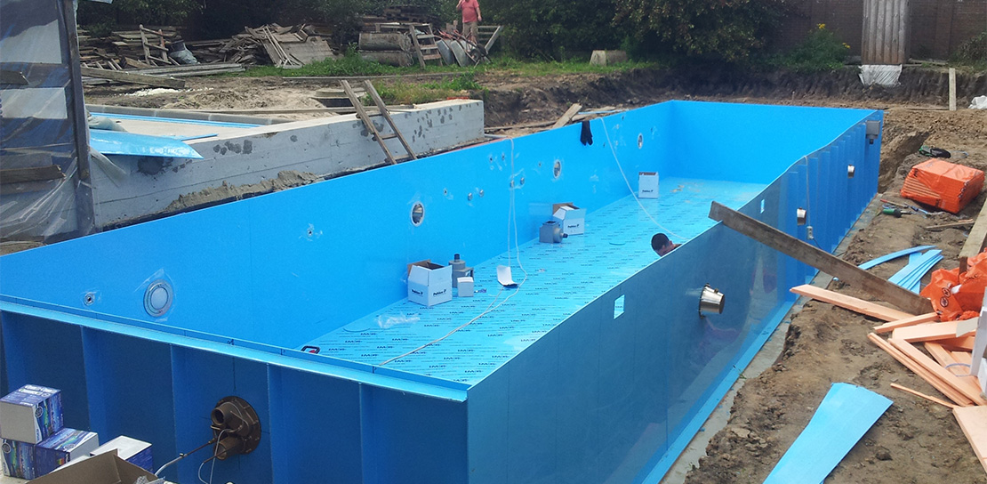 Бассейн из полипропилена Фото до